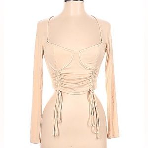 NWOT Beige Top